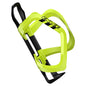 Fluorescent Yellow Ultra Lightweight Road & Mountain Bike Water Bottle Cage - 39g Polycarbonate + Glass Fiber, Fits Most Bottles