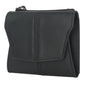 Black Genuine Leather Women's Wallet -C Multifunctional Coin & Card Holder, Fashionable Card Box in Top-Grade Cowhide