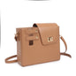 Khaki Portable Insulated Water Bottle Carrier Bag with Adjustable Shoulder Strap - Crossbody Drink Holder for Outdoor Activities