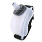 2-Pices Transparent Color Ergonomic Wearable Hydration Flask - Hands-Free Wrist Water Bottle for Running & Sports