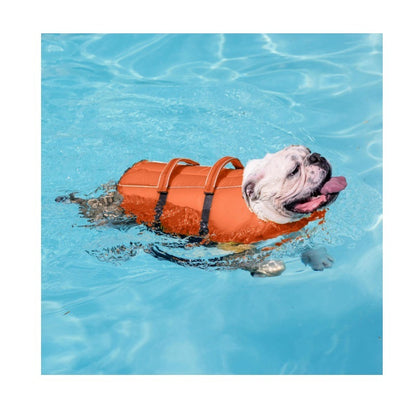 Rose Red  Adjustable Granby Dog Life Vest for Swimming