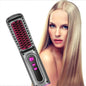 Grey Wireless 2-in-1 Hair Straightener & Curler - Portable Anti-Damage Styler