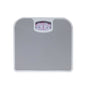 Light Gray Classic Mechanical Bathroom Scale - Battery-Free Analog Body Weight Scale with Non-Slip Platform