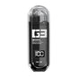 Black Painless Electric Nose & Ear Hair Trimmer - USB-C Rechargeable Grooming Tool with LED Battery Display for Men and Women