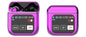 TWS Bluetooth Earbuds with 1.9 HD Touch Screen Case - ANC/ENC Noise Reduction(Purple)"
