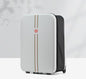 Compact Expandable Foldable Luggage - Reinforced Alloy Handle & Silent Wheels(white)