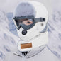 Anti-Fog Thermal Cycling hat - Reflective Safety & Voice Amplification(Beige)