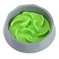 Slow Feeder Dog Bowl Set - Anti-Choke Puzzle Feeder Insert & Bowl for Healthy Eating Habits(cyan)