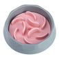 Slow Feeder Dog Bowl Set - Anti-Choke Puzzle Feeder Insert & Bowl for Healthy Eating Habits(pink)