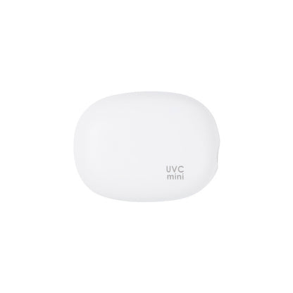 Portable UVC Toothbrush Sterilizer Case - 5-Minute Automatic Sanitizer, USB-C Rechargeable(white)