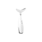 Multi-Functional Neck & Face Beauty Massager - LED Light Therapy, 45C Heat, EMS Micro-Current & Vibration(White)