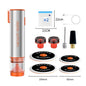 Multi-Function Handheld Electric Vacuum Sealer & Inflator Kit - For Food Bags, Jars, Wine & Balls(Gray Orange)