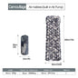 2pc Ultralight Inflatable Camping Sleeping Mat with Integrated Pillow - Waterproof 40D Nylon TPU(Camouflage)