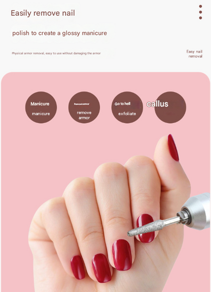 Purple Professional Rechargeable Nail Drill Machine - 45000RPM Portable E-File Kit for Acrylic, Gel, Polishing & Manicure