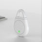 2 Pcs White Portable Ultrasonic Pest Repeller - Rechargeable Mosquito & Bird Repellent Device | 3-Mode for Indoor, Outdoor & Camping
