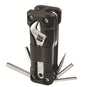 Black Versatile 16-in-1 Bike & Motorcycle Multi-Tool - Portable Repair Kit with Adjustable Wrench