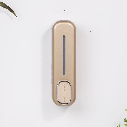 2 Pcs Gold Modern Wall-Mounted Press Soap Dispenser - 300ml Refillable Pump for Bathroom & Kitchen