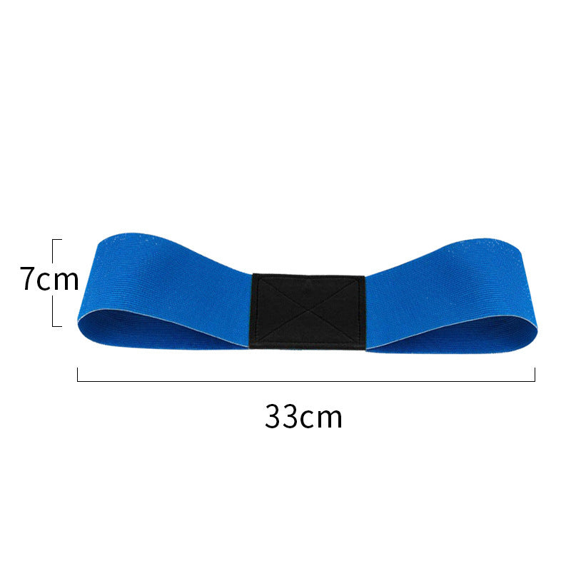 Black Golf Swing Trainer Arm Band - Simple Posture Corrector for Improved Alignment & Connection