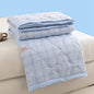 Lightweight Reversible Summer Quilt - Soft, Breathable & Machine Washable Comforter(150x200cm Plaid Bear)