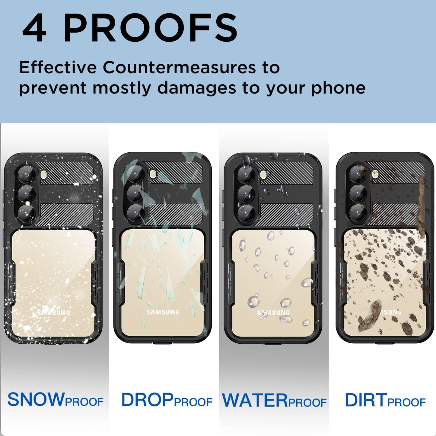 Samsung Galaxy S23 Plus Case Waterproof