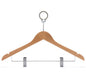 Anti-theftWooden Cloth Hanger - Natural Wood